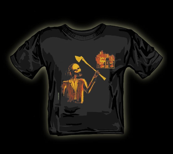 Mad Skeleton T shirt