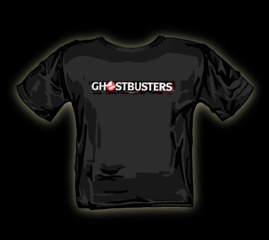 ghostbusters strip t shirt