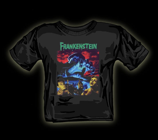 hammer horror curse of Frankenstein t shirt