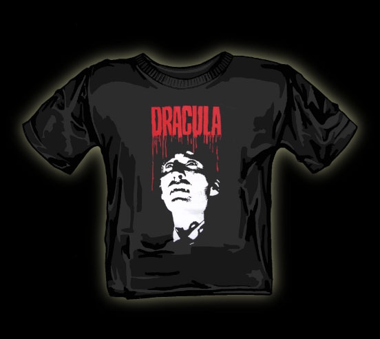 hammer horror dracula t shirt
