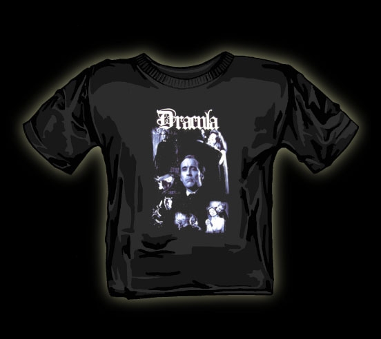 hammer horror Dracula prince of darkness t shirt