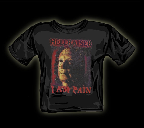 pinhead I am pain t shirt
