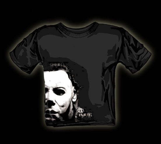 halloween close up t shirt