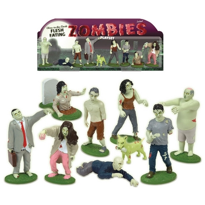 Zombie figure playset