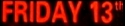 friday 13th