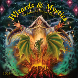 Wizards and Mystics calendar 2009