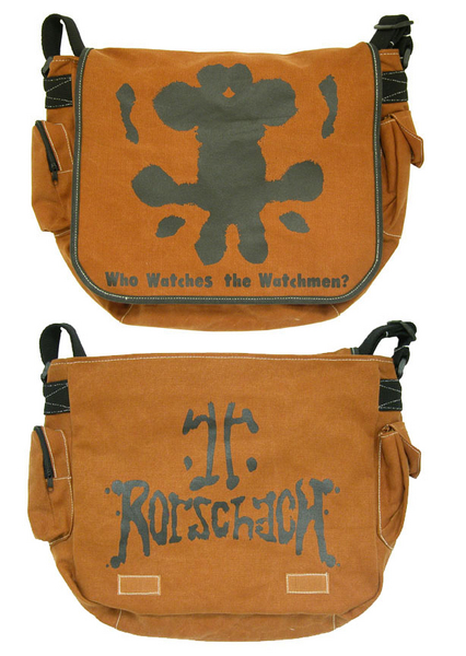 watchmen Rorschcach messenger bag