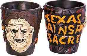 Leatherface shot glasses