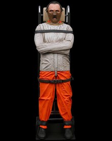 Hannibal Lector 18 inch figure with sound