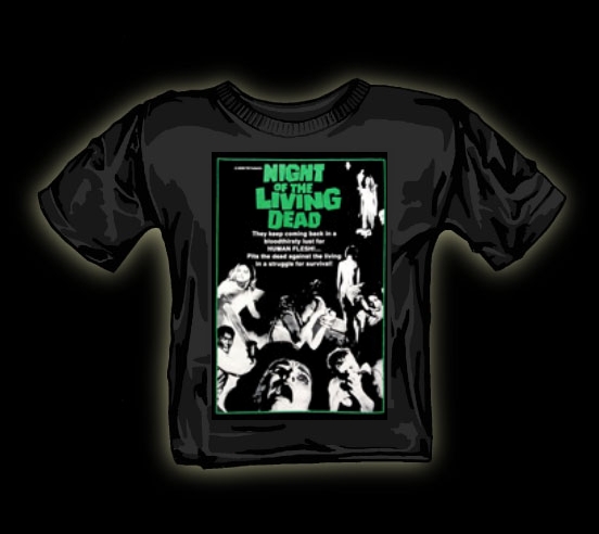 night of the living dead barbara t shirt