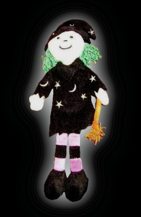 Witch soft plush doll