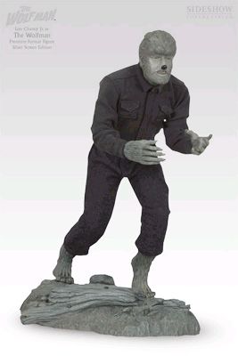 wolfman statue sideshow 