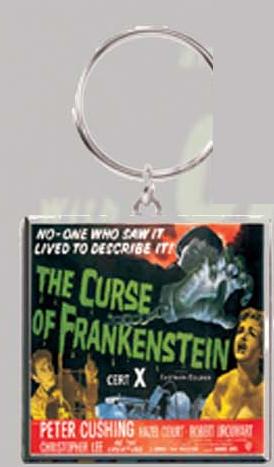 Hammer horror Frankenstein keyring